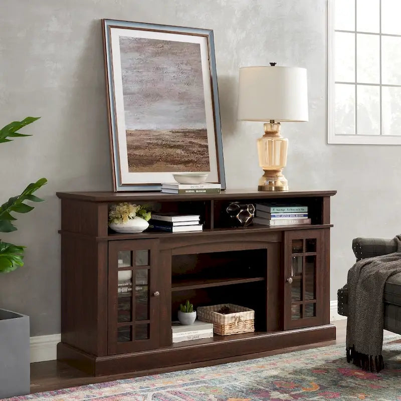 Mobile TV con vani aperti e chiusi