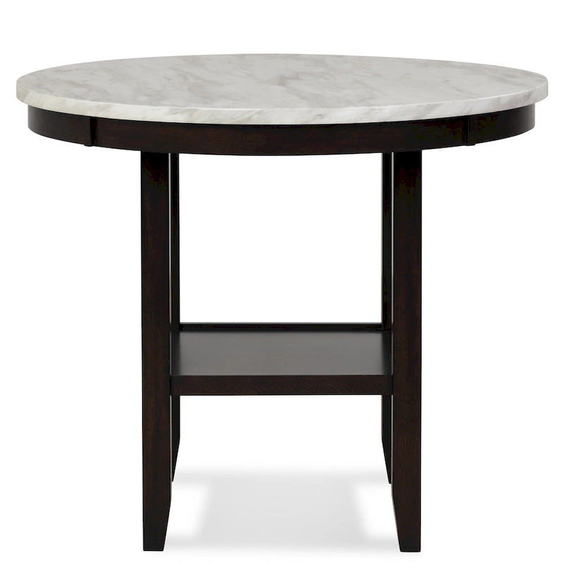 New Classic Furniture Reginald 5-Piece Round Counter Set