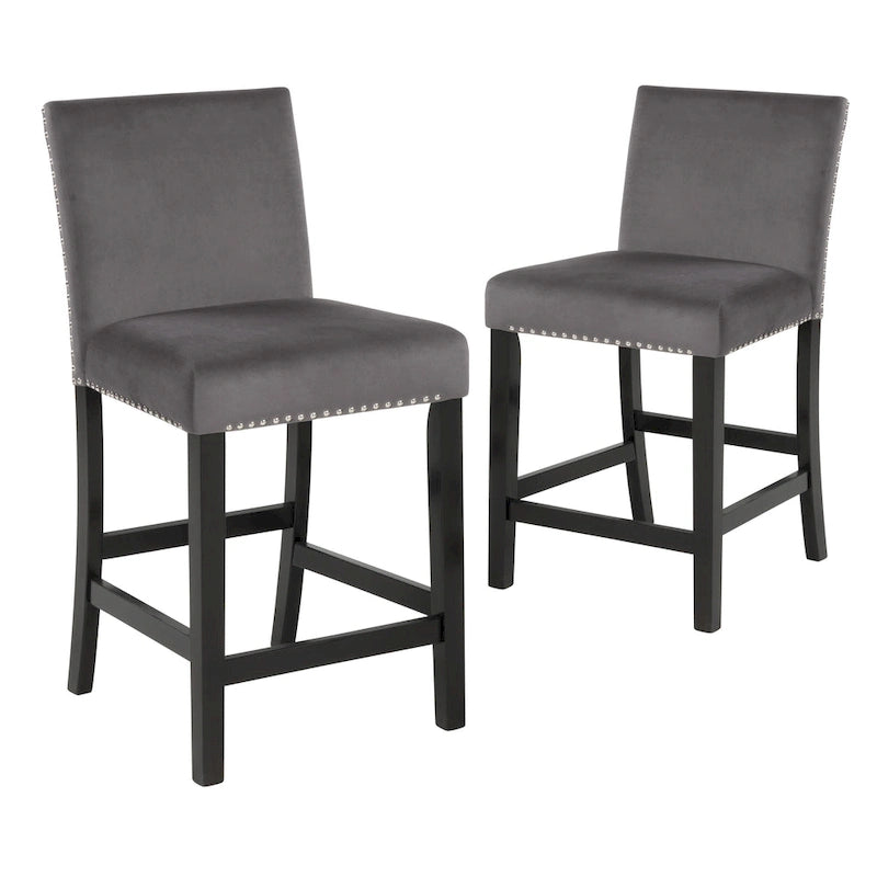 New Classic Furniture Reginald 5-Piece Round Counter Set