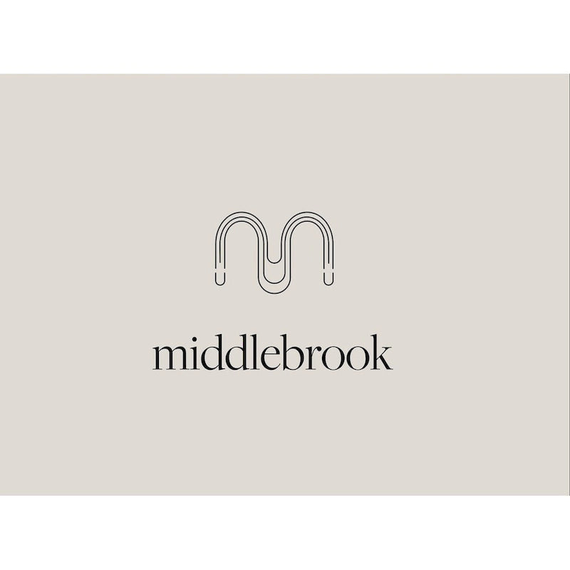 Middlebrook Set da pranzo 5 pezzi con sedie con schienale a X