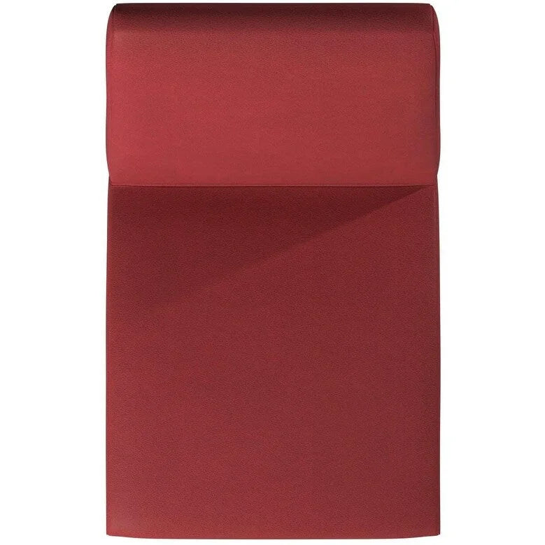 Sedia da pranzo Hamil in similpelle con gambe cromate, set da 2