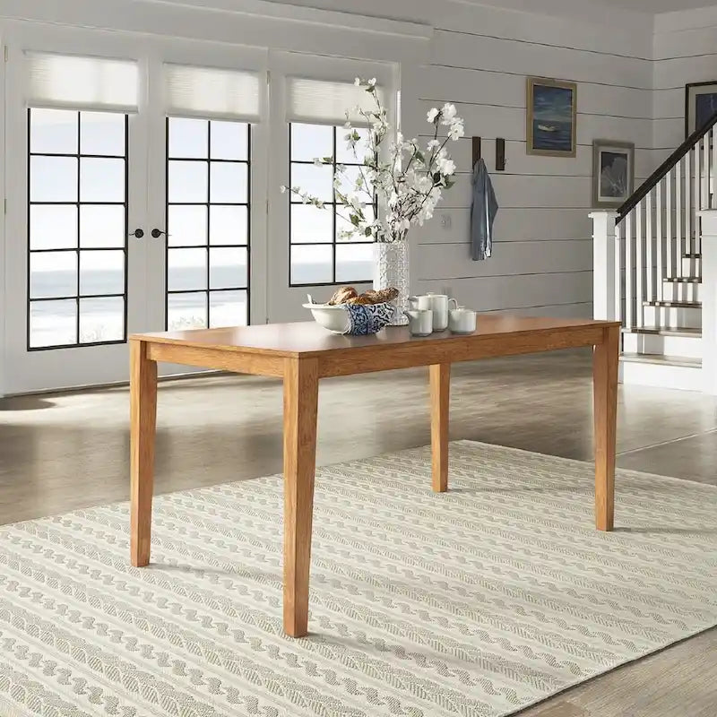 Tavolo da pranzo rettangolare Wilmington II da 60 pollici di iNSPIRE Q Classic