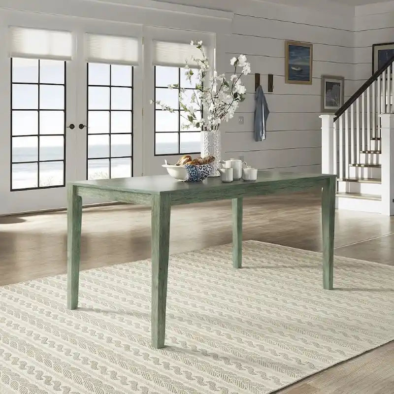 Tavolo da pranzo rettangolare Wilmington II da 60 pollici di iNSPIRE Q Classic