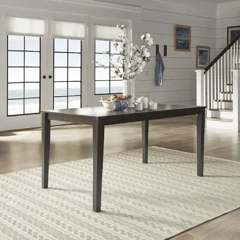 Tavolo da pranzo rettangolare Wilmington II da 60 pollici di iNSPIRE Q Classic