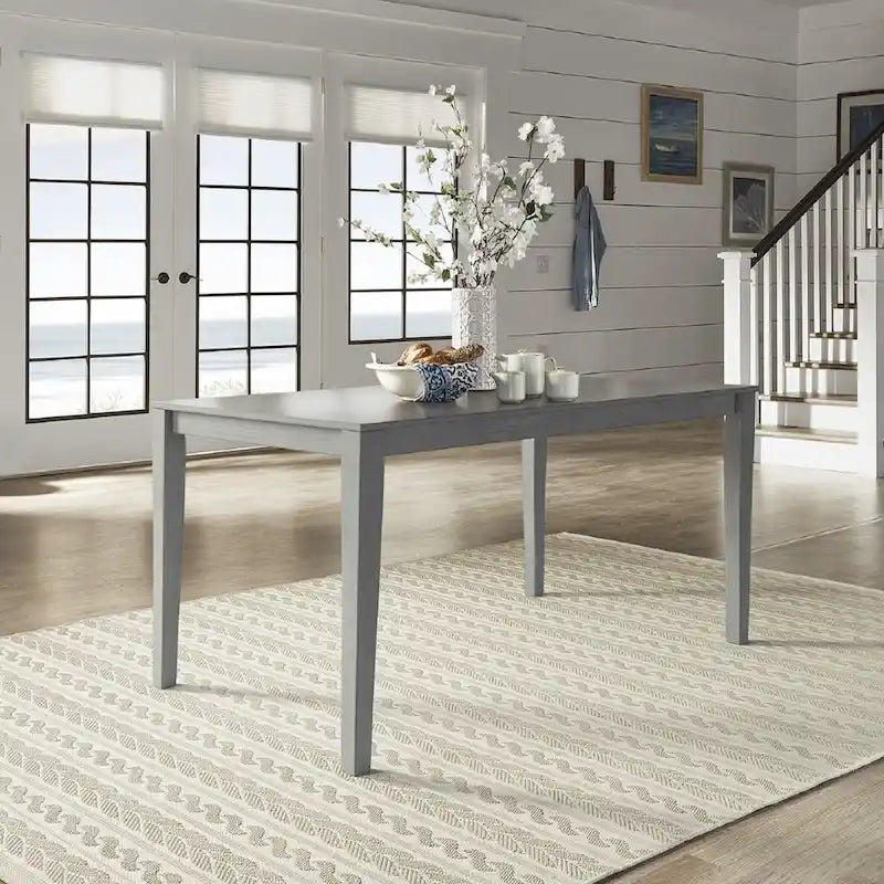 Tavolo da pranzo rettangolare Wilmington II da 60 pollici di iNSPIRE Q Classic
