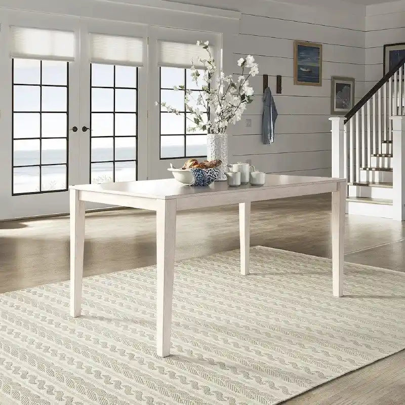 Tavolo da pranzo rettangolare Wilmington II da 60 pollici di iNSPIRE Q Classic