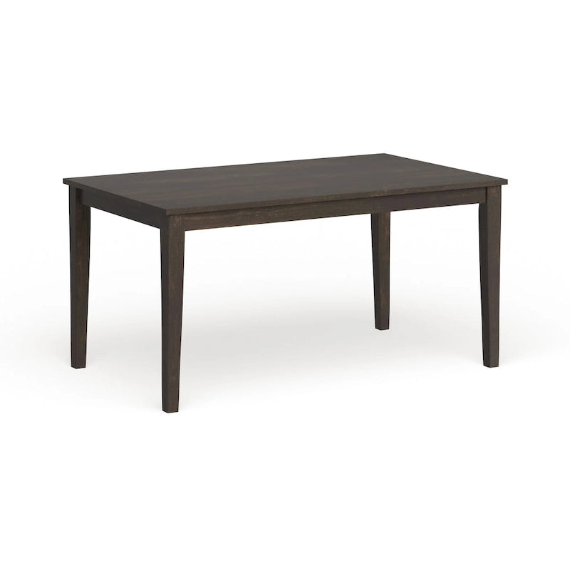 Tavolo da pranzo rettangolare Wilmington II da 60 pollici di iNSPIRE Q Classic
