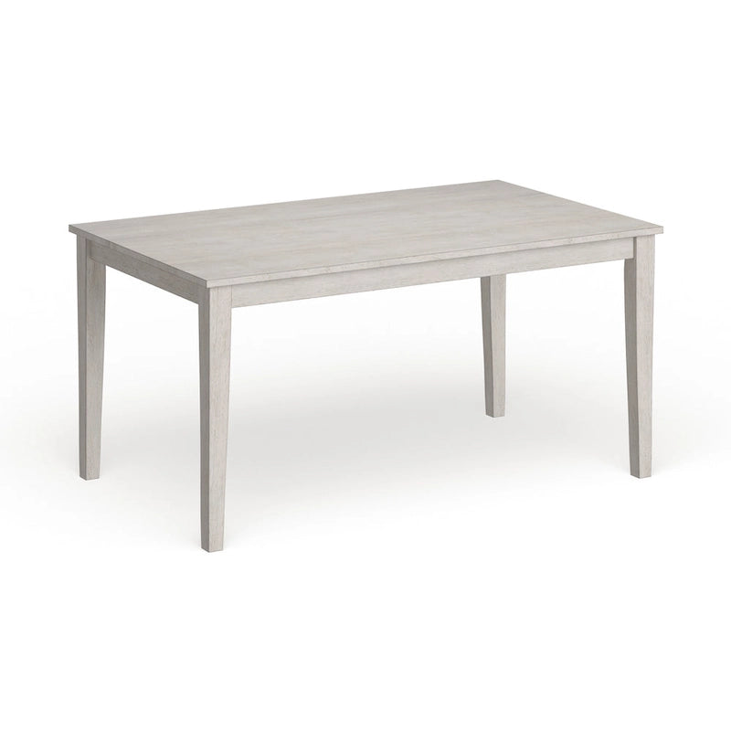 Tavolo da pranzo rettangolare Wilmington II da 60 pollici di iNSPIRE Q Classic