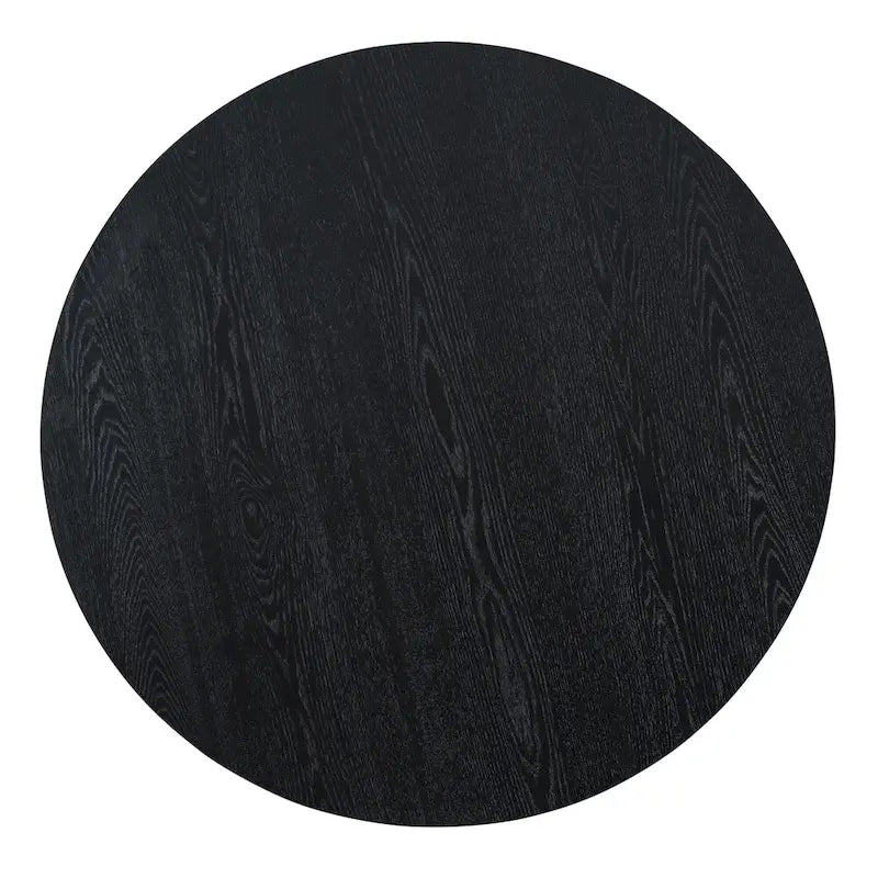 Retro Round Dining Table Minimalist Elegant Table