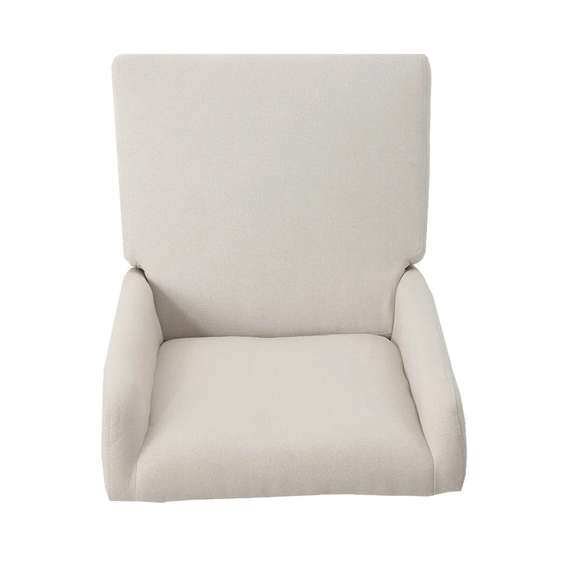 Sedia da pranzo Rory Wingback contemporanea in tessuto (set da 2) di Christopher Knight Home