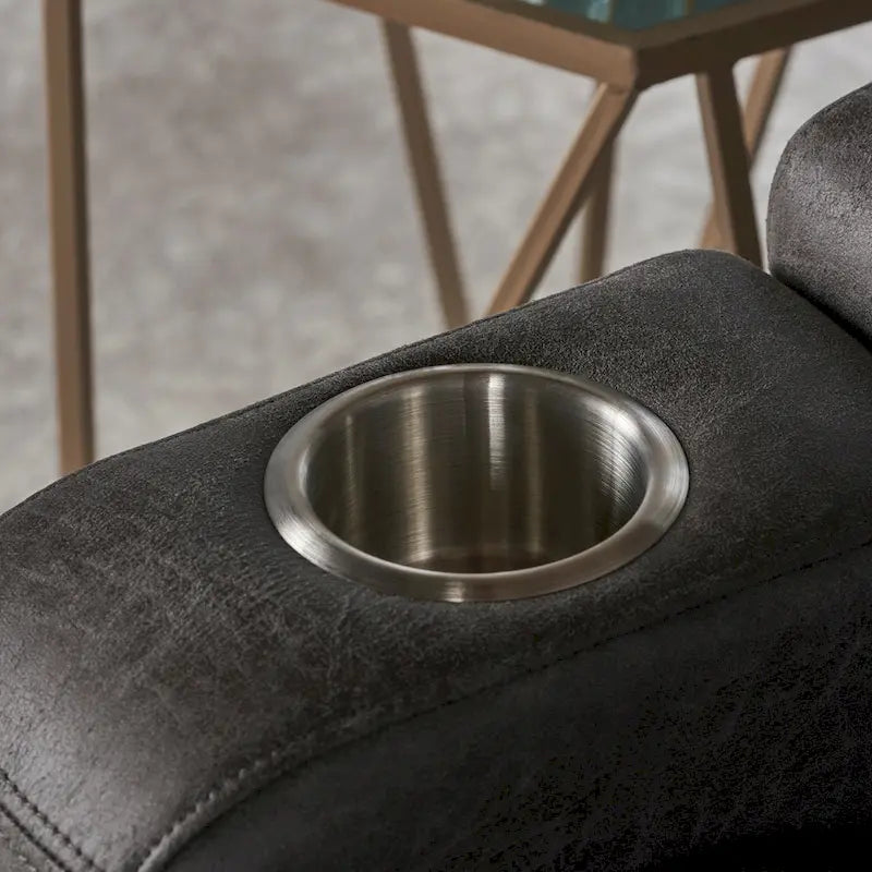 Emersyn Microfiber Power Recliner by Christopher Knight Home