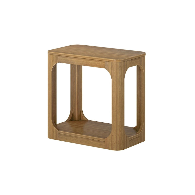 Tavolino laterale rettangolare Plank and Beam Forma - 25