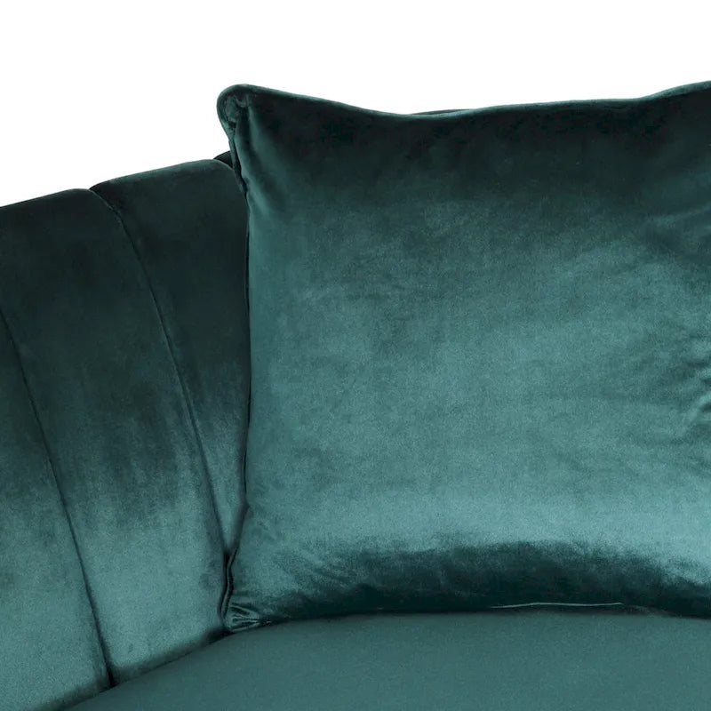 Divano a 3 posti Ansonia Contemporary in velluto di Christopher Knight Home