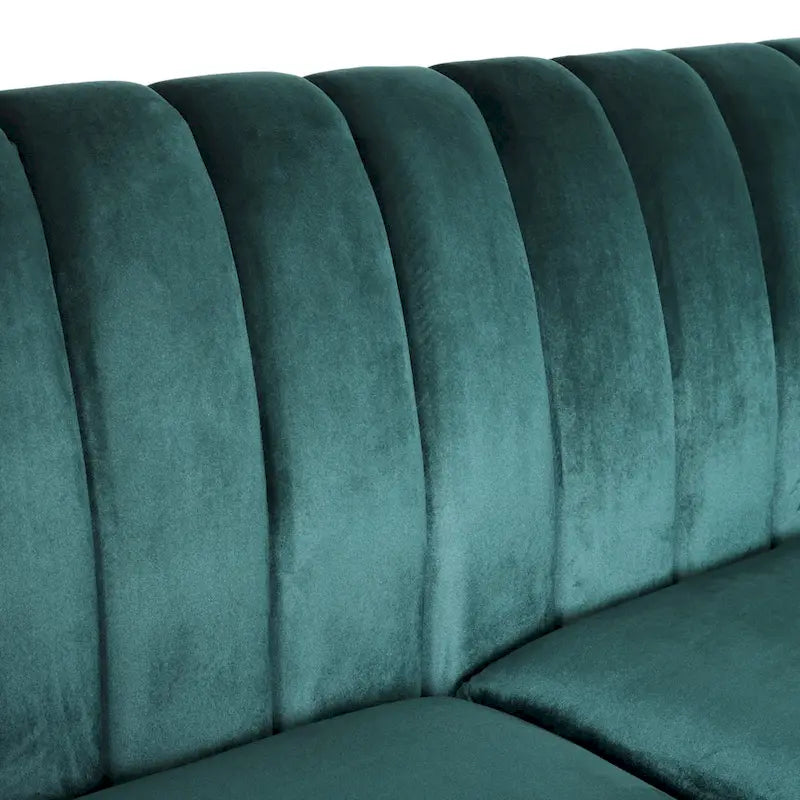 Divano a 3 posti Ansonia Contemporary in velluto di Christopher Knight Home