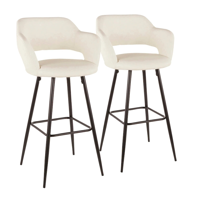Sgabelli da bar in similpelle Carson Carrington Vallen (set da 2) - N/D