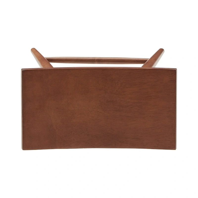 Sgabello da bancone Pinehurst in legno massello da 24" (set di 2) di iNSPIRE Q Modern
