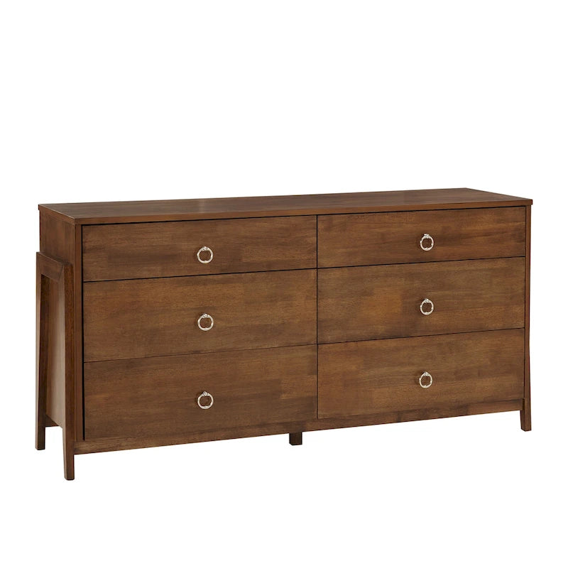 Barnnes Wood 6-Drawer Dresser by iNSPIRE Q Modern