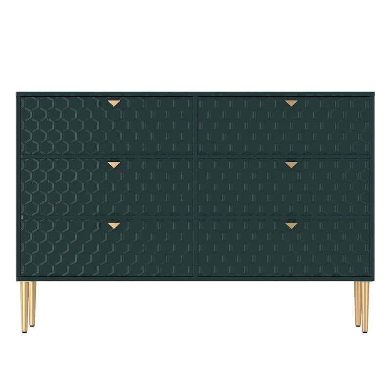 Mobili in legno Morden Cassettiera a 6 cassetti Mobile
