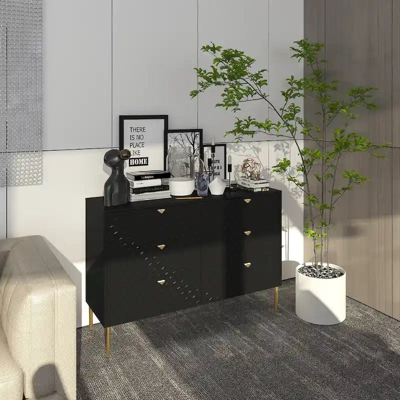 Mobili in legno Morden Cassettiera a 6 cassetti Mobile