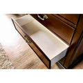 Diva Traditional Cherry Solid Wood 6-Drawer Chest by Furniture of America