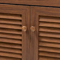 Copper Grove Zdolbuniv Dark Grey 4-shelf Shoe Storage Cabinet