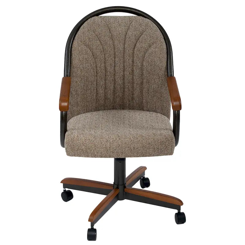 Sedia da pranzo girevole e inclinabile Casual Dining Barell - 38Hx22½Lx22P - 38Hx24Lx22P