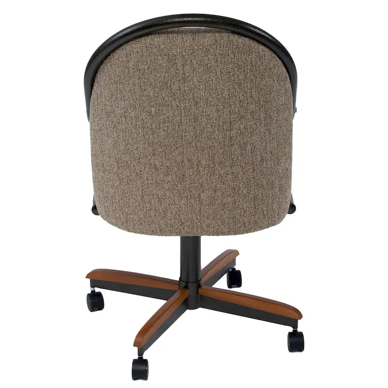 Sedia da pranzo girevole e inclinabile Casual Dining Barell - 38Hx22½Lx22P - 38Hx24Lx22P