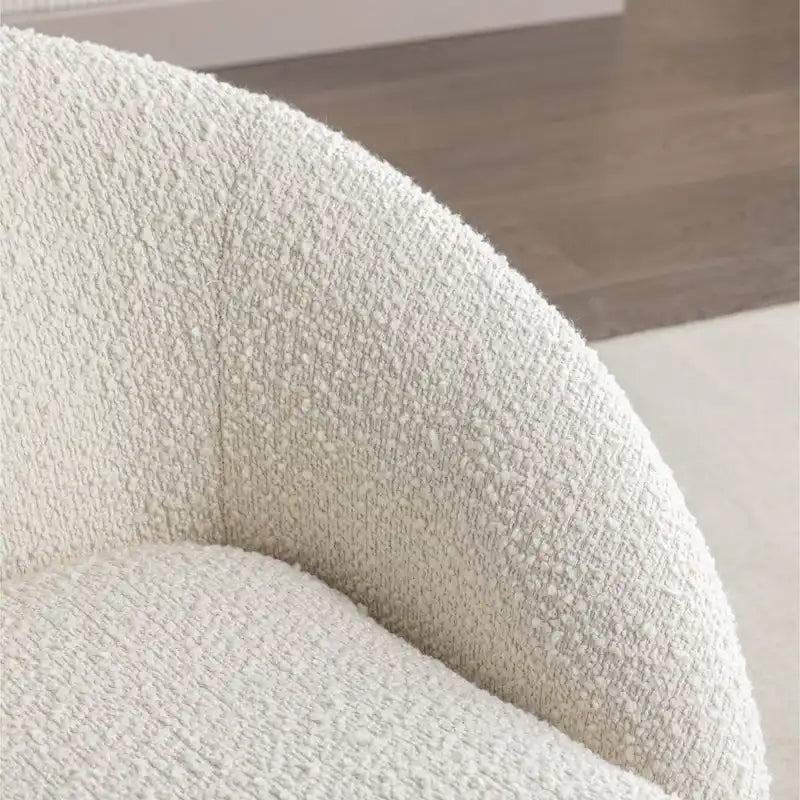Roundhill Furniture Winnie Modern Swivel Barrel Chair
