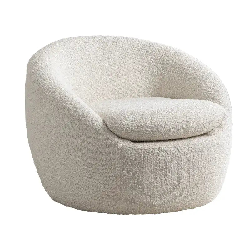 Roundhill Furniture Winnie Modern Swivel Barrel Chair