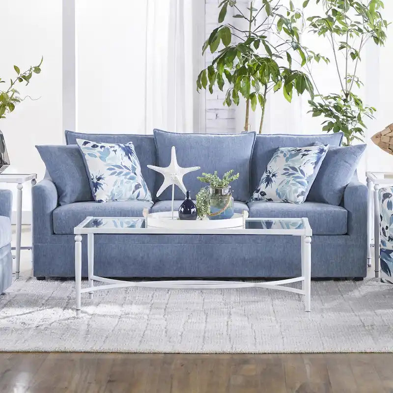 New Classic Furniture Anatasia Pillow Back Sofa, Made in USA