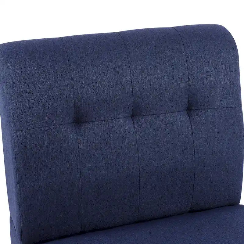 Mid Century Modern Solid Wood Tufted Accent Chair Side Chair for Lounge, Living Room