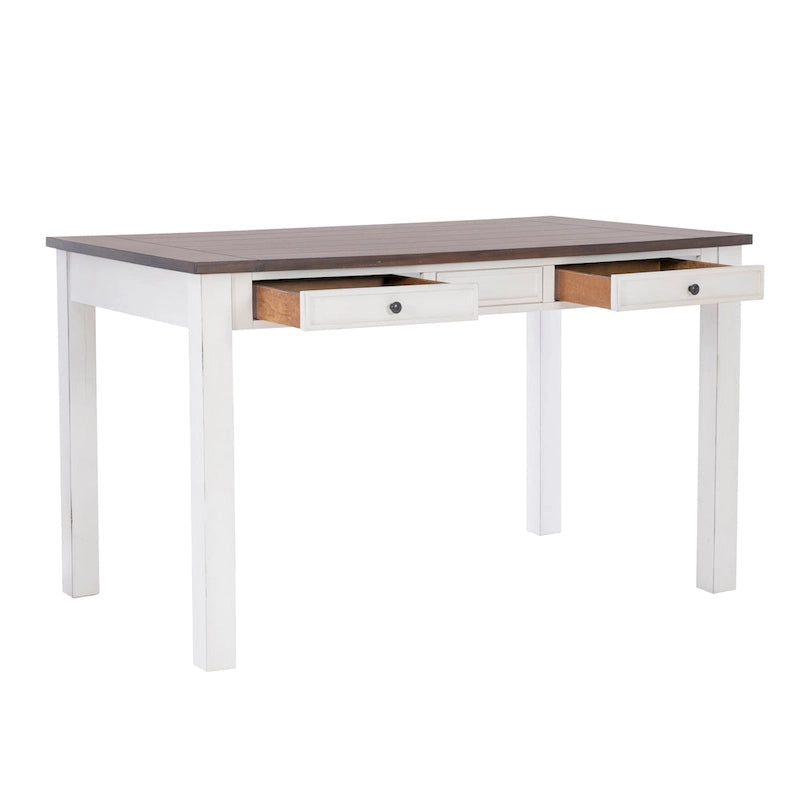 Set da pranzo Menard Wood a 6 pezzi, altezza bancone