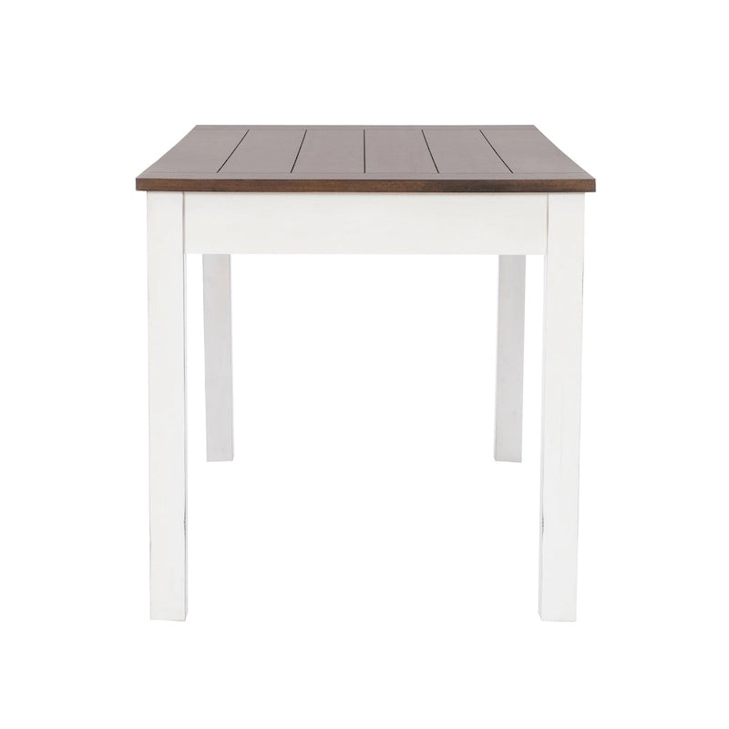 Set da pranzo Menard Wood a 6 pezzi, altezza bancone