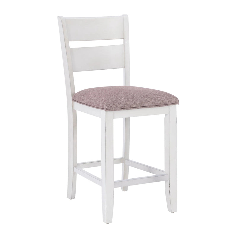 Set da pranzo Menard Wood a 6 pezzi, altezza bancone