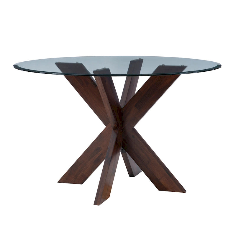 Set da pranzo Allard Rustic Famhouse 5 pezzi