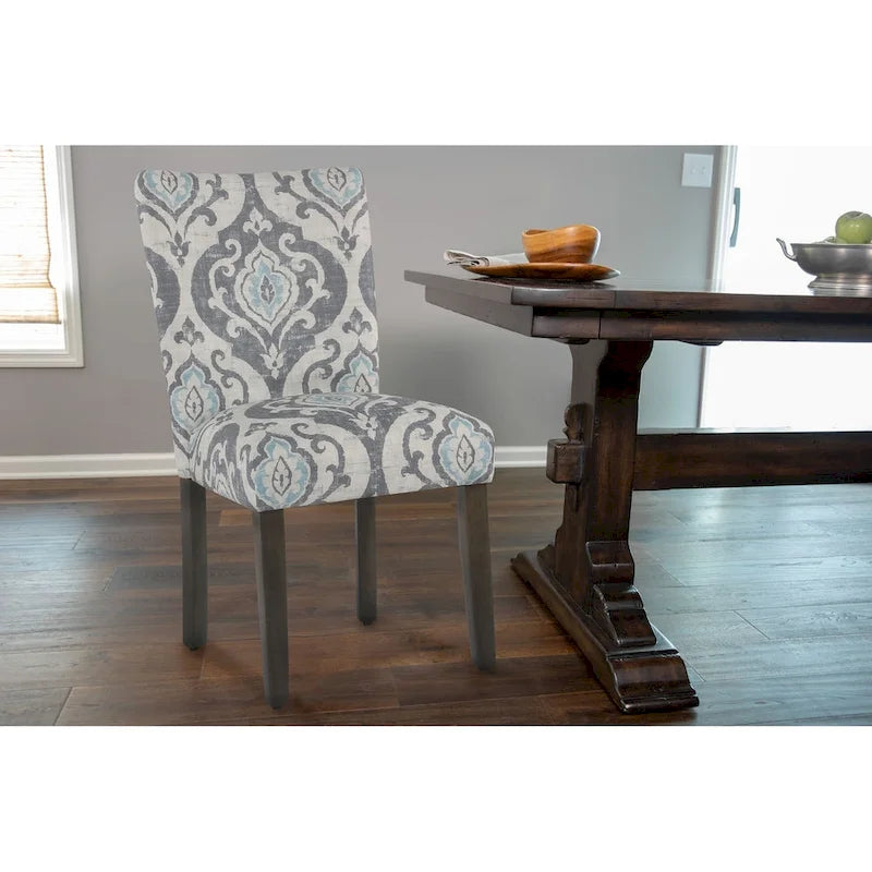 Sedia da pranzo HomePop Classic Parsons Medallion (Set da 2)