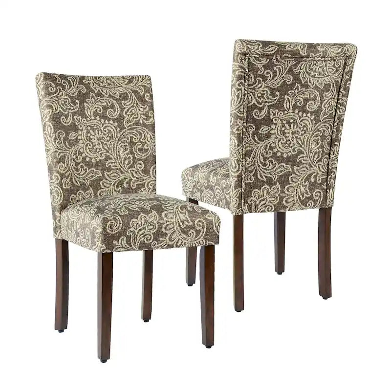 Sedia da pranzo HomePop Classic Parsons Medallion (Set da 2)