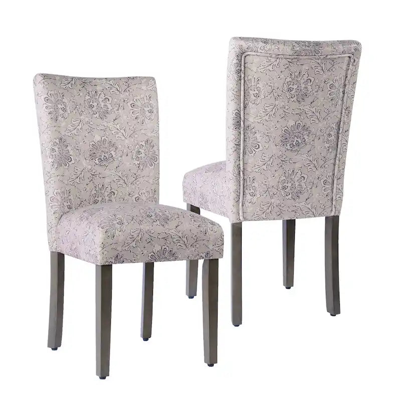 Sedia da pranzo HomePop Classic Parsons Medallion (Set da 2)