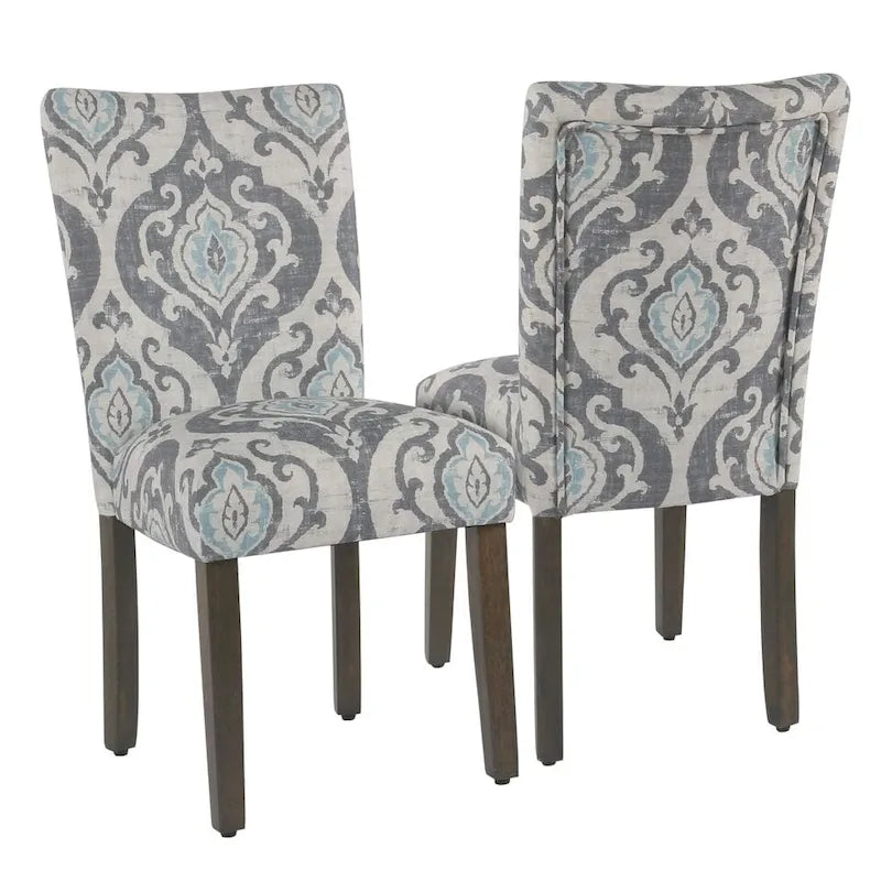 Sedia da pranzo HomePop Classic Parsons Medallion (Set da 2)