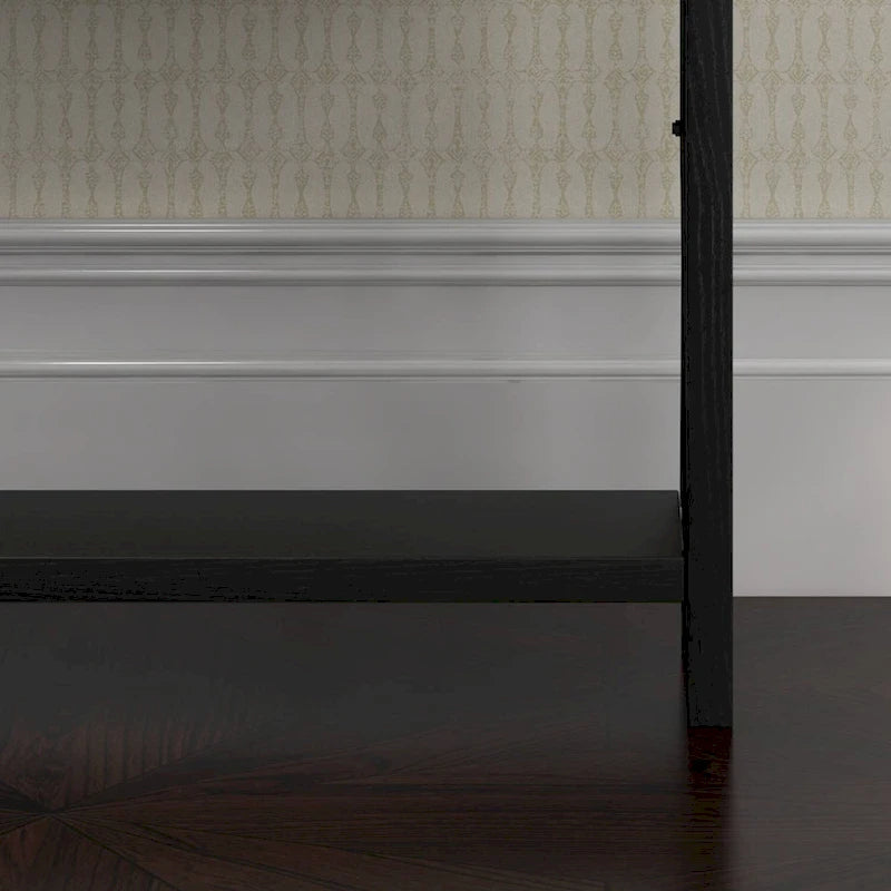 Narrow Sofa Table with 2 Drawers for Entryway