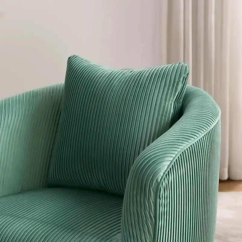 Art Leon Set of 2 Velvet Accent Side Chair with Back Cushion
