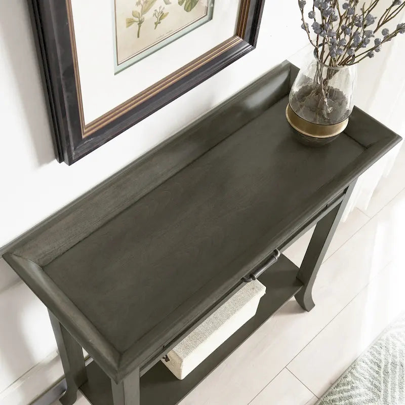 Consolle Leick Home Traditional con Bordo a Vassoio