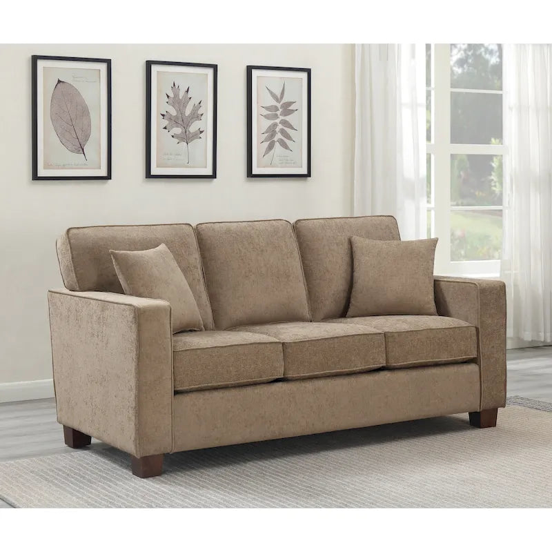 Divano a 3 posti Copper Grove Sagarejo, elegante e contemporaneo