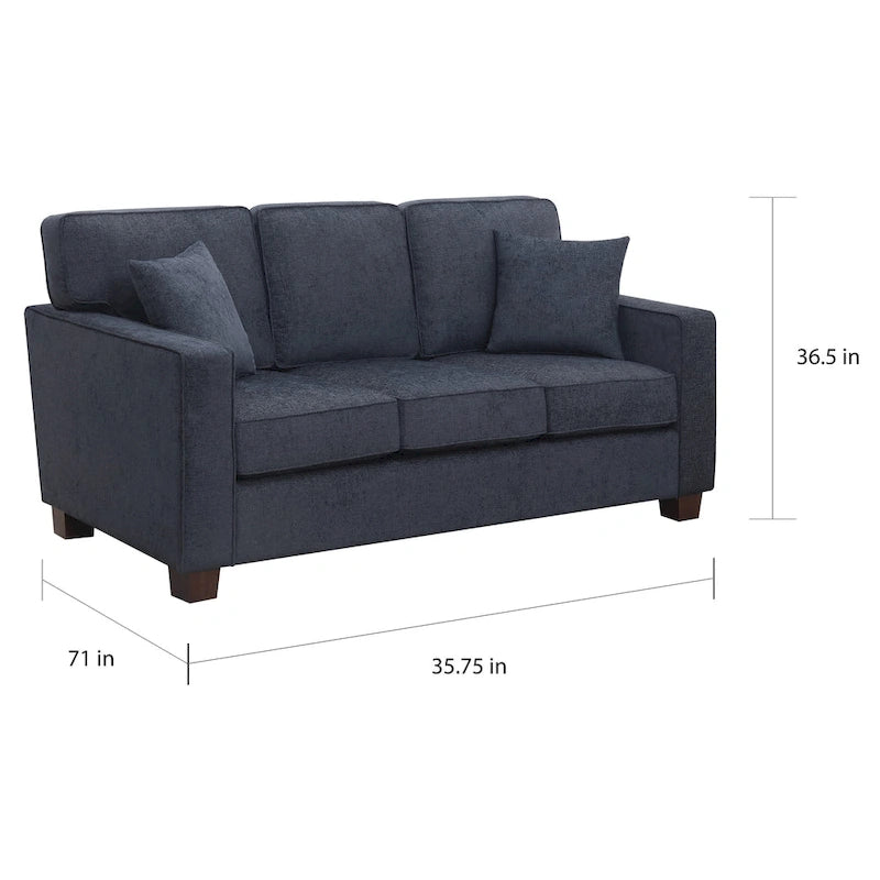 Divano a 3 posti Copper Grove Sagarejo, elegante e contemporaneo