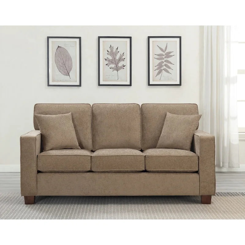 Divano a 3 posti Copper Grove Sagarejo, elegante e contemporaneo