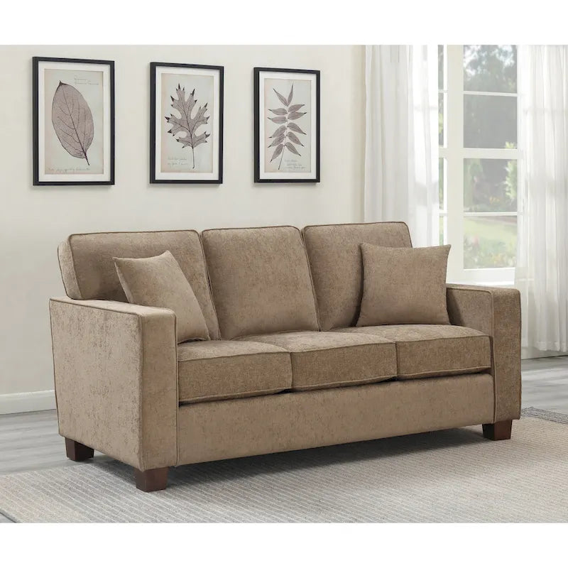 Divano a 3 posti Copper Grove Sagarejo, elegante e contemporaneo