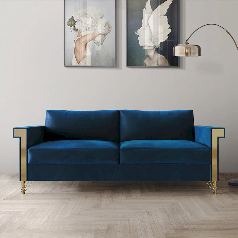 CraftPorch Divano lussuoso con rivestimento in velluto