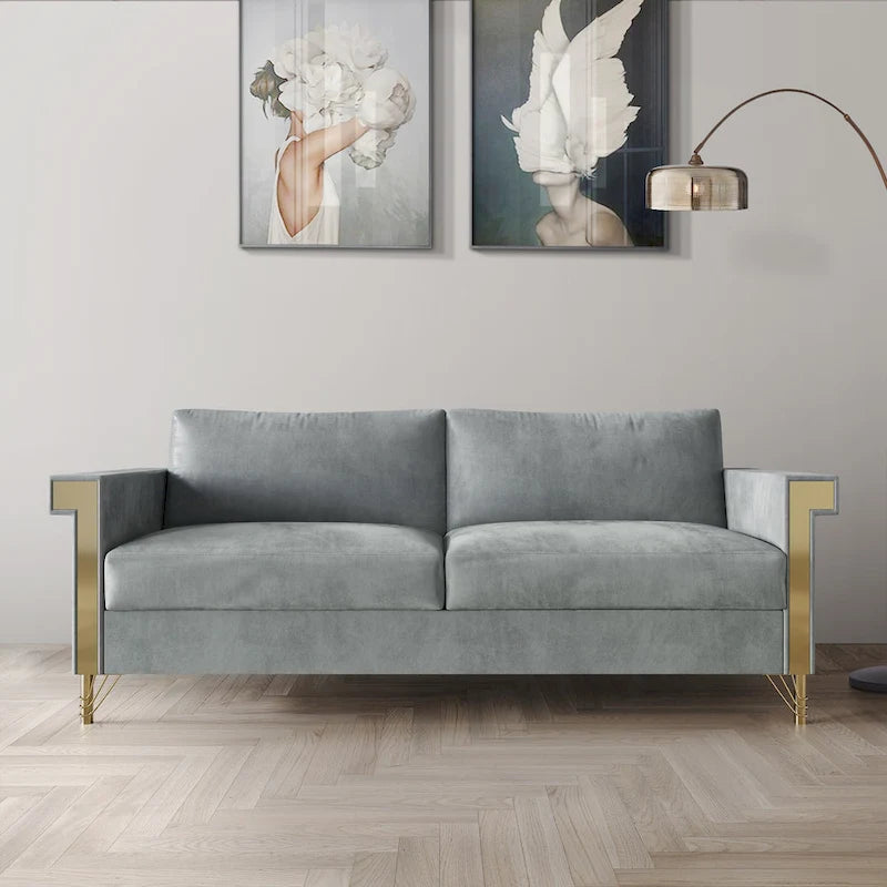 CraftPorch Divano lussuoso con rivestimento in velluto