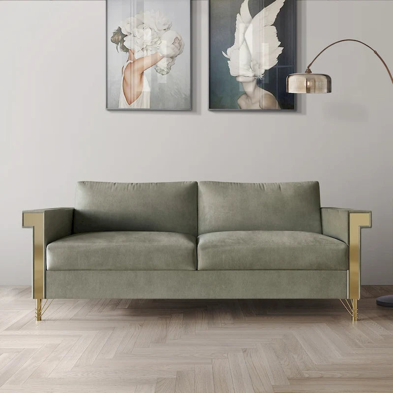 CraftPorch Divano lussuoso con rivestimento in velluto