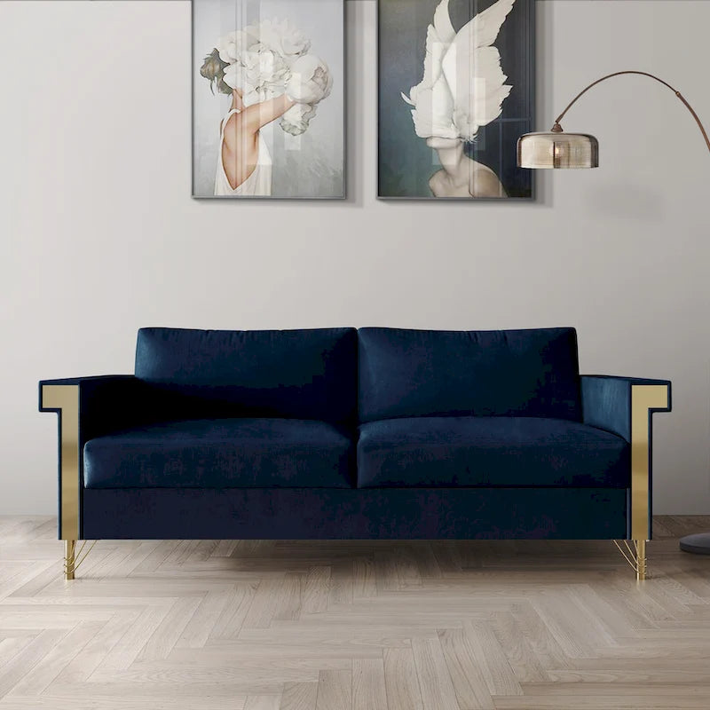 CraftPorch Divano lussuoso con rivestimento in velluto